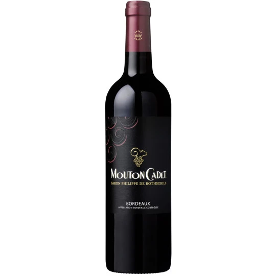 Philippe Rothschild Mouton Cadet Rouge 0,75L 1 Philippe Rothschild Mouton Cadet Rouge 0,75L