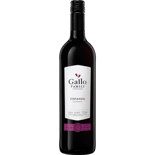 Gallo Family Zinfandel Rotwein 0,75L 1 Gallo Family Zinfandel Rotwein 0,75L