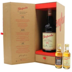 Whisky Mit 2 Miniaturen 15 Jahre 46% GP 0,8L