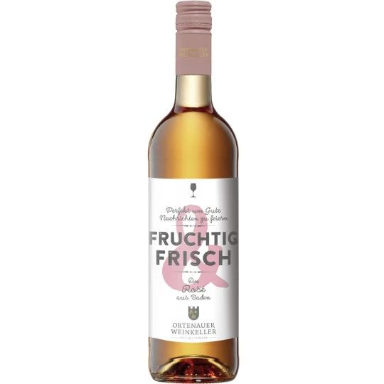 Weinkeller Fruchtig & Frisch Rosé Feinherb 0,75L 1 Weinkeller Fruchtig & Frisch Rosé Feinherb 0,75L