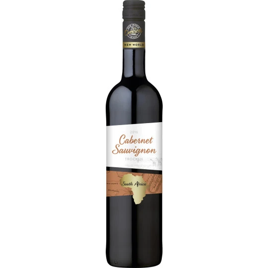 Südafrika Cabernet Sauvignon Rotwein 0,75L 1 Südafrika Cabernet Sauvignon Rotwein 0,75L