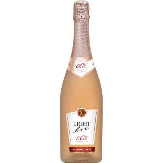 Wachenheim Light Live Sparkling Rosé Alkoholfrei 0,75L 1 Wachenheim Light Live Sparkling Rosé Alkoholfrei 0,75L